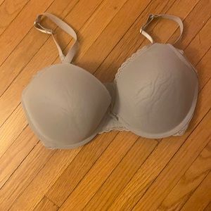 34DDD Gray, Padded push-up bra